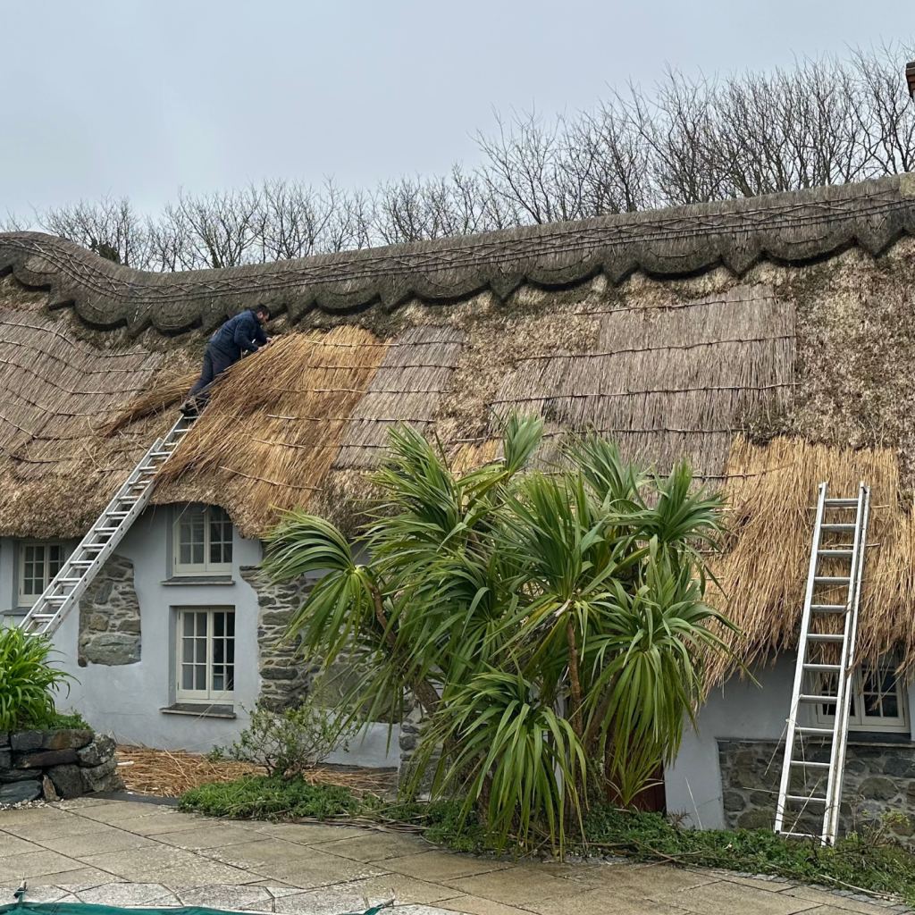 THATCHED ROOF REPAIRS IN CORNWALL